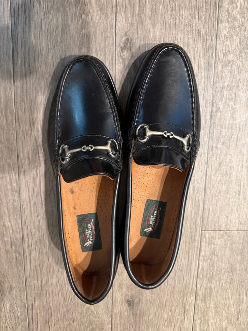 Bret Pulitzer leather loafers